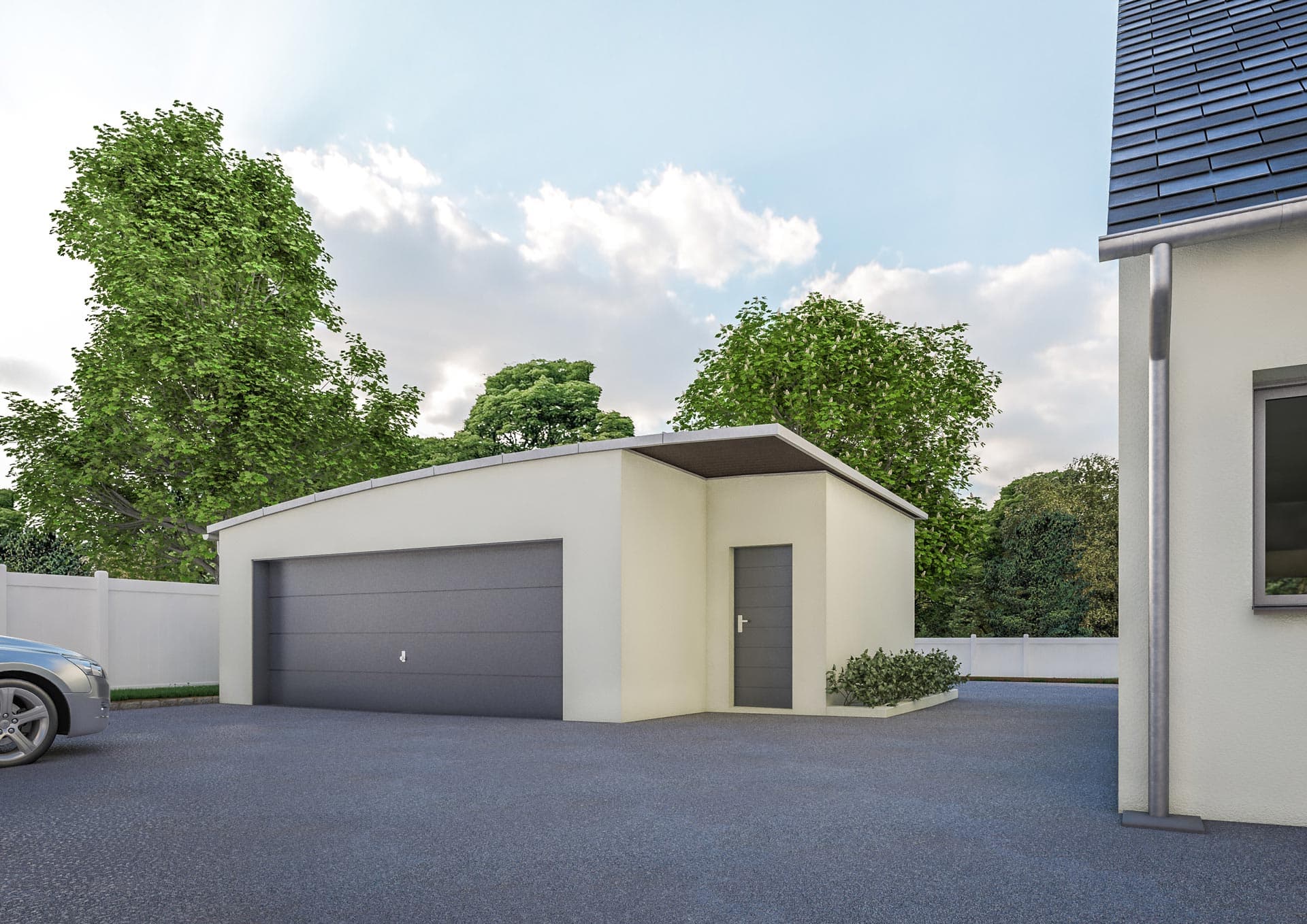 Garage indépendant ou annexe dans votre jardin à Varennes-Vauzelles