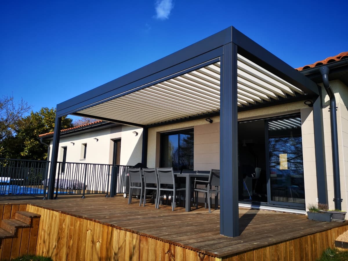 Pergolas bioclimatiques à Nevers