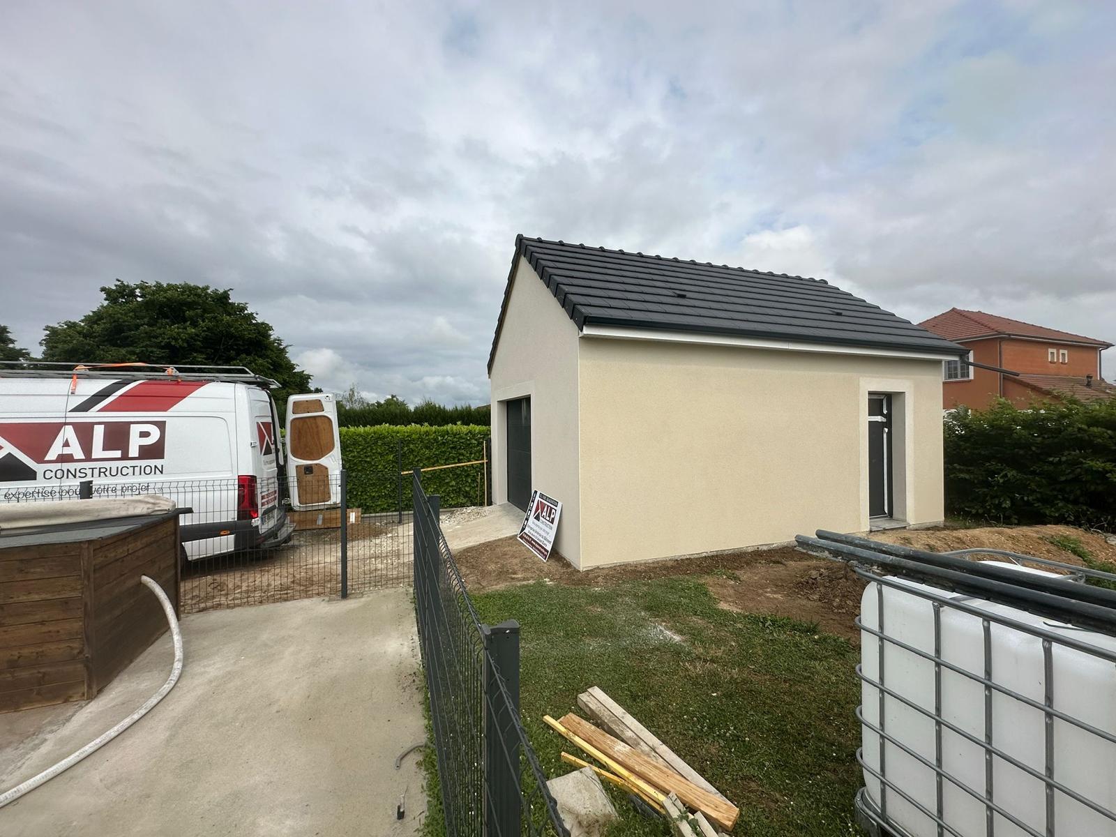 Construction de garage à Avermes